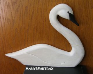 Boyds Collection 17 Decoy Large Swan Flattie J Dudley
