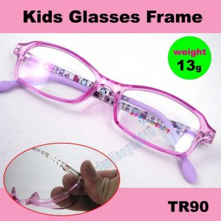  Children Kids Eyeglass Frames Spectacle Glasses Spring Temple