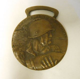 WWII Italian Medal Medaglia Sempre E Dovunque Napoli 1934