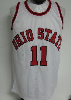 Jerry Lucas Ohio State Autographed Signed Jersey PSA DNA