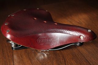 Brooks B66 Saddle Brown Leather Seat