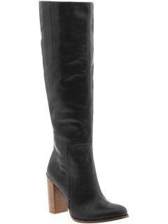Ivanka Trump Kamila tall leather boots, black, Size 6.5 , retail, $260