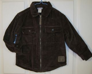 carter s brown corduroy jacket size 4