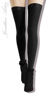 Jonathan Aston Opaque Hold UPS Stay Up Thigh Highs