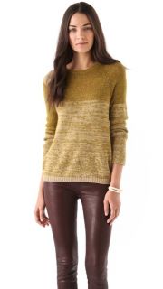 See by Chloe Metallic Crew Neck Pullover