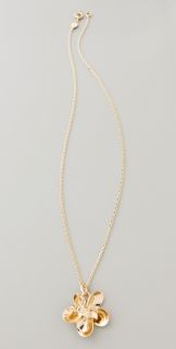 Marc by Marc Jacobs Flower Chain Long Pendant Necklace