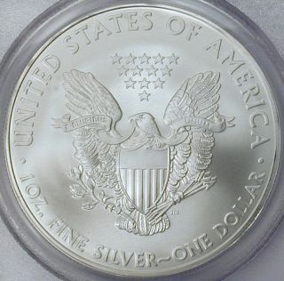 2008 PCGS MS69 First Strike Label Silver American Eagle