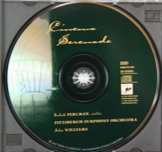  by Pittsburgh Symphony Orchestra Itzhak Perlman CD Sony 1997
