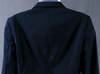 650 Hugo Boss Jaelle 3 Womens Navy Wool Single Breasted Blazer Jacket