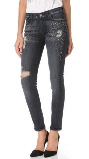 7 For All Mankind The Slim Cigarette with Crystals