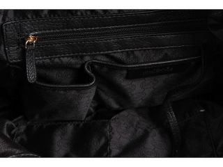 Michael Kors Charm Tassel Black Leather Shoulder Hobo Tote Purse Bag