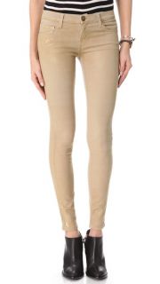 Current/Elliott The Coated Ankle Skinny Jeans