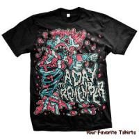 Licensed A Day to Remember Jack in The Box Adult Shirt