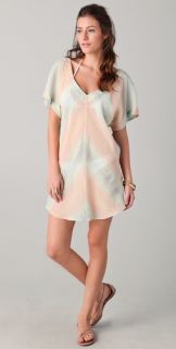 Shoshanna Pastel Striped Cover Up Tunic