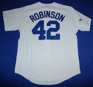Jackie Robinson Dodgers Cooperstown Sewn Jersey M
