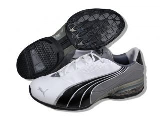 Puma Men Shoes Cell Jago 6 LN White Grey Black Running Shoes