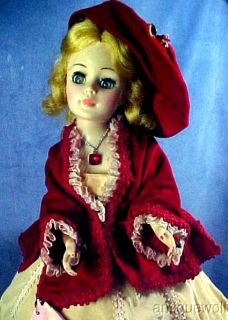 RARE 1961 Godey Portrait Doll 20 Jacqueline Madame Alexander