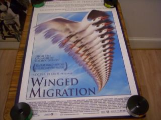 Movie Poster Winged Migration Jacques Perrin