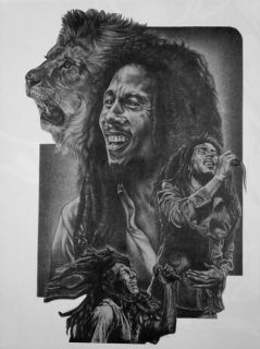 Bob Marley Reggae Rasta 420 Duran Music Concert Poster Print Limited