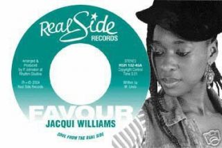 JACQUI WILLIAMS Favour MODERN SOUL 45 (REALSIDE) 7 VINYL R&B NORTHERN