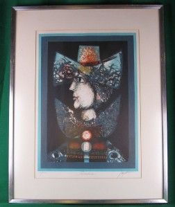 Pedrolino by Pierre Jacquot Number 10 of 750 Signed by Artist Framed
