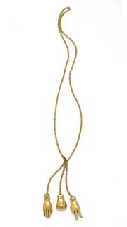 Monserat De Lucca Rock Paper Scissors Necklace