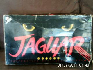 Atari Jaguar Black Console NTSC with 2 Games