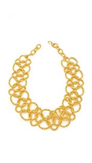 Kenneth Jay Lane Twisted Rope Necklace