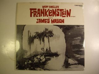 Frankenstein LP Read by James Mason SEALED Mary Shelley