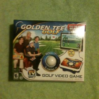 NEW Jakks TV Games Golden Tee Golf (TV game systems, 2005) Rollerball