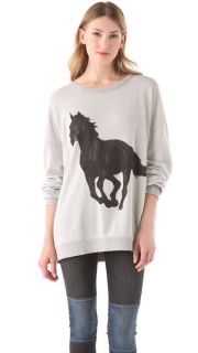 Wildfox Black Stallion Barefoot Sweater