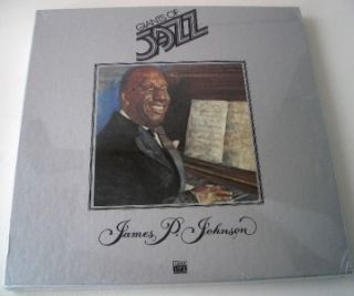 SEALED Giants of Jazz James P Johnson Time Life 3 LP