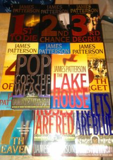 JAMES PATTERSON WOMENS MURDER CLUB SERIES + 6 BONUS BOOKS / Advance