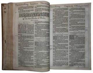 1613 King James Bible Folio Authorized Version 1st 72 Line Folio 3rd