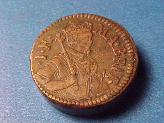 Great Britain Early Coin Weight James I Unite w 782