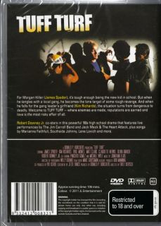 TUFF TURF   JAMES SPADER & ROBERT DOWNEY JR.   NEW & SEALED DVD