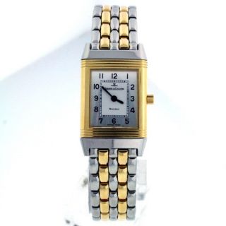 Jaeger LeCoultre Reverso 18K Gold and Stainless Watch