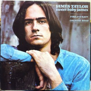 James Taylor Sweet Baby James LP Mint w Poster WS 1843 Vinyl 1969