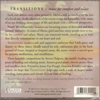 Steven Halpern Transitions Grief Loss Music Support CD