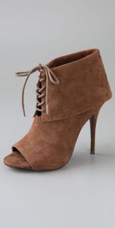 Elizabeth and James Lizzy Suede Cuff Booties