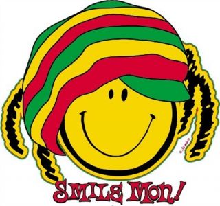 Rasta Tshirt Smile Mon Jamaica Reggae Island Marley Lion Vacation