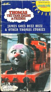 Thomas Friends James Goes Buzz Buzz VHS 1994