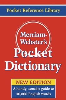 New Merriam Websters Pocket Dictionary