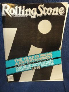 Rolling Stone  December 1979 January 1980, Jann Wenner/ New York