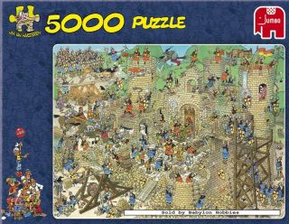  5000 pieces jigsaw puzzle Jan Van Haasteren   Castle Conflict (17223