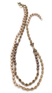 Marc by Marc Jacobs ID Bow Double Strand Necklace