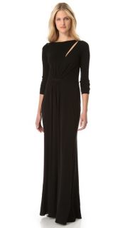 ISSA Long Sleeve Cutout Gown