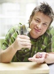 New Genuine Jamie Oliver Garlic Slice N Press Crusher Slicer Official