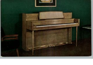 Janssen Piano Co New York City The Neo Classic Ad Postcard