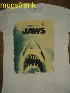 New Jaws Movie Another Jaws Poster Shark White T Shirt